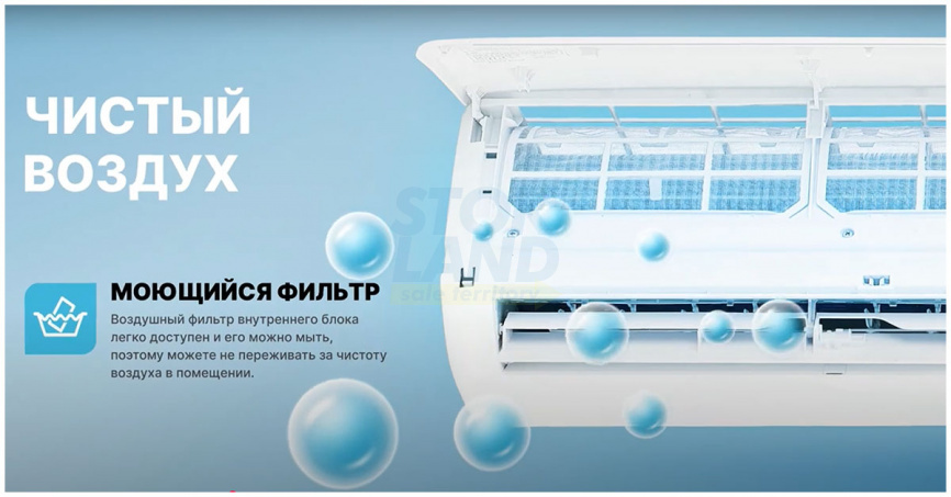 Кондиционер сплит-система Centek CT-65CDC12 инвертор фото 7