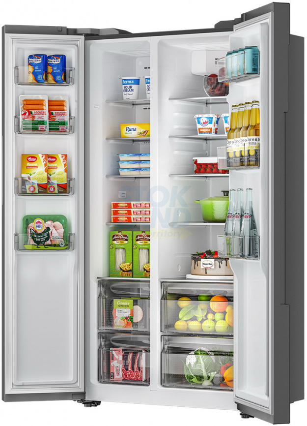 Холодильник Side-by-Side Haier HRF-522DS6RU SILVER фото 6