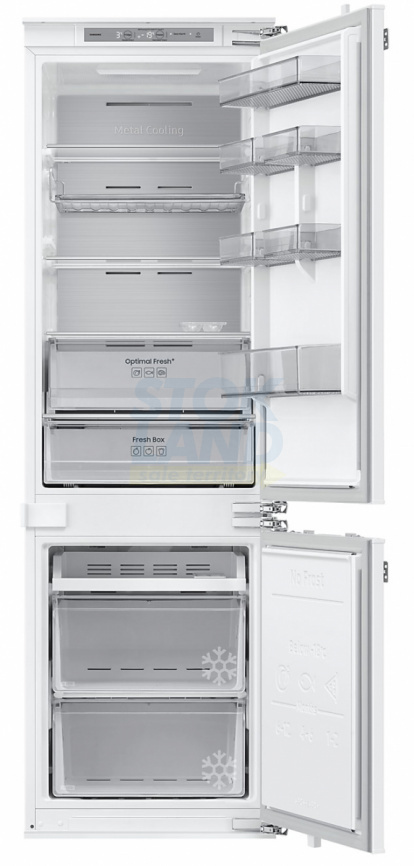 Встраиваемый двухкамерный холодильник Samsung BRB80F26ADF0EO фото 2
