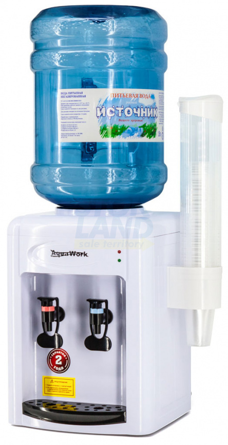 Кулер для воды Aqua Work AW 0.7TDR бело-черный фото 2