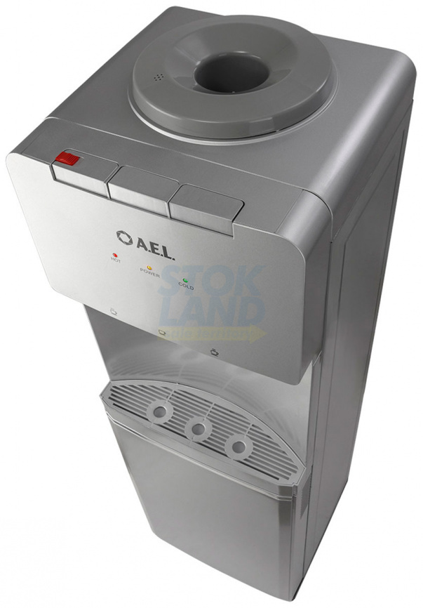Кулер для воды AEL LD-AEL-422c silver с шкафчиком (00486) фото 7