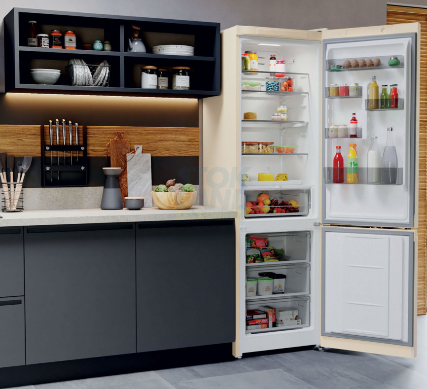 Двухкамерный холодильник Hotpoint HT 7201I AB O3 мраморный фото 9