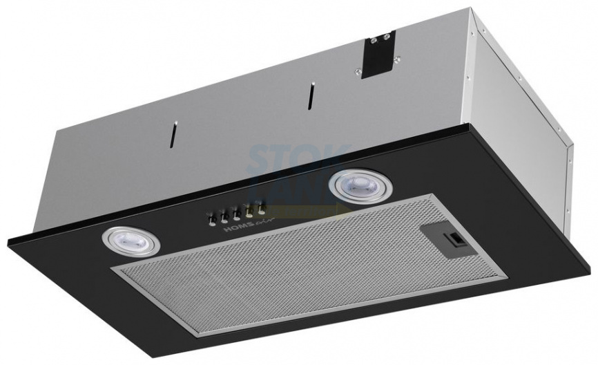 Вытяжка Homsair CAMELIA POWER 60 ЧЕРНЫЙ фото 4
