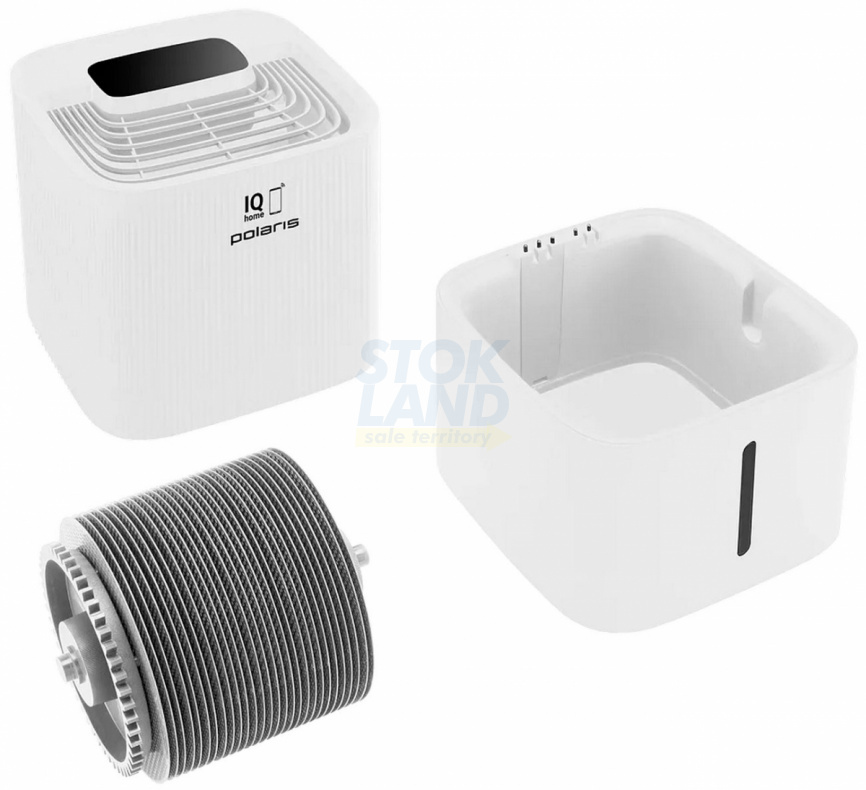 Мойка воздуха Polaris PAW 0804 WIFI IQ Home, белый фото 3