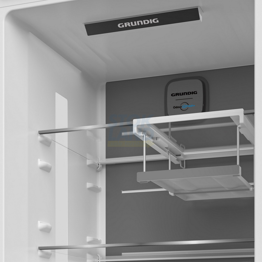 Двухкамерный холодильник Grundig GKPN66930LBW фото 4