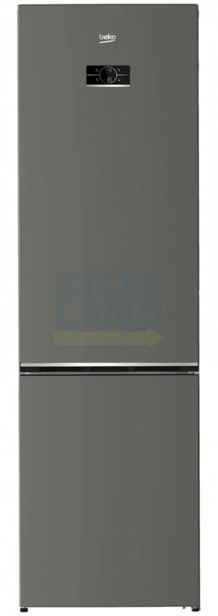Двухкамерный холодильник Beko B3R0CNK402HG насыщенный серый фото 1