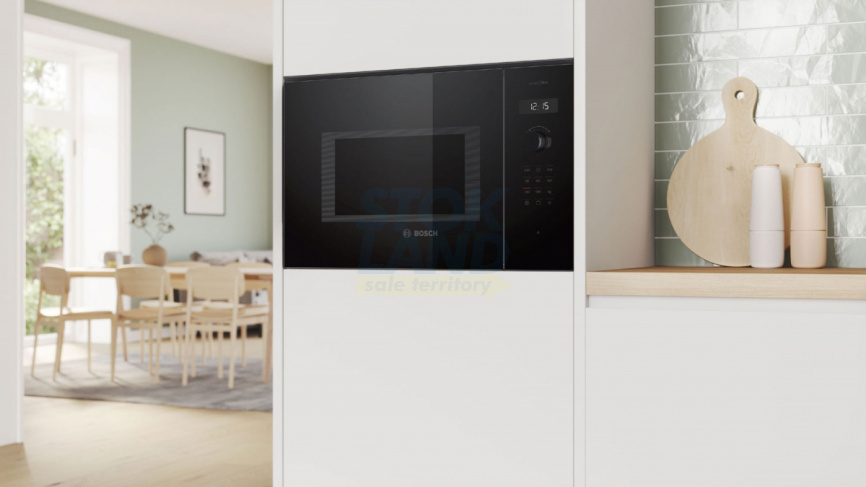 Встраиваемая микроволновая печь СВЧ Bosch BEL454MB1F фото 6