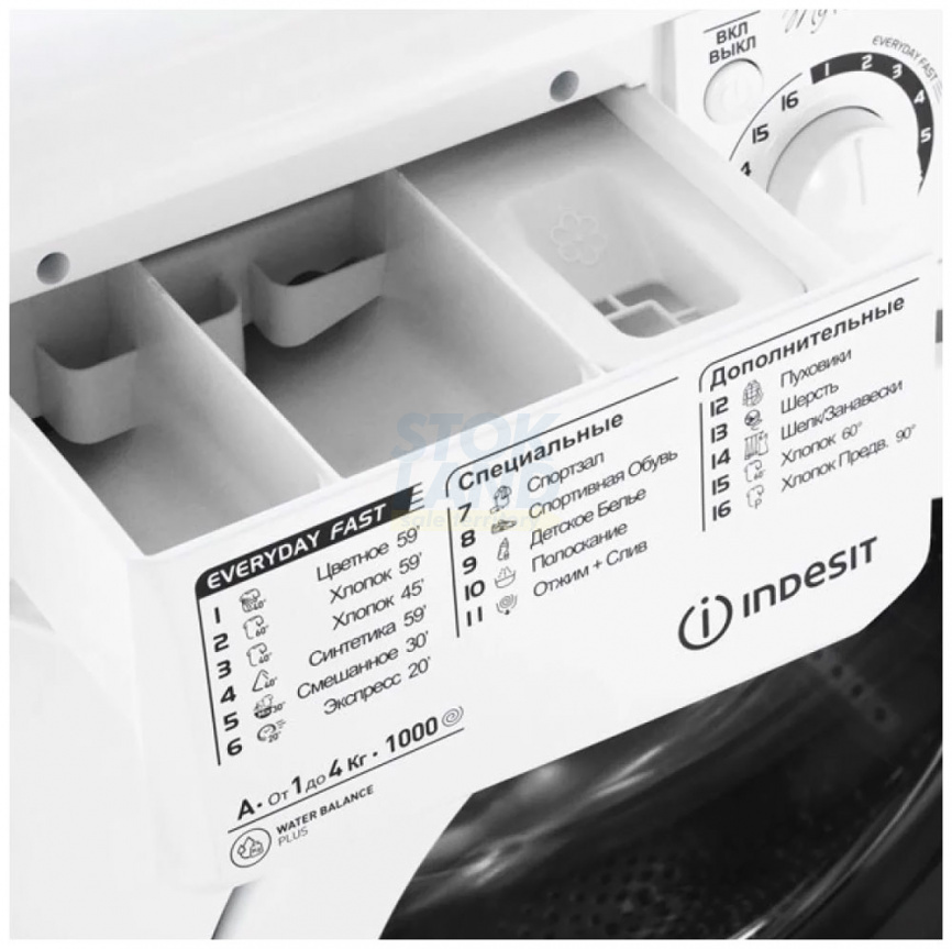 Стиральная машина Indesit EWUC 4105 фото 3
