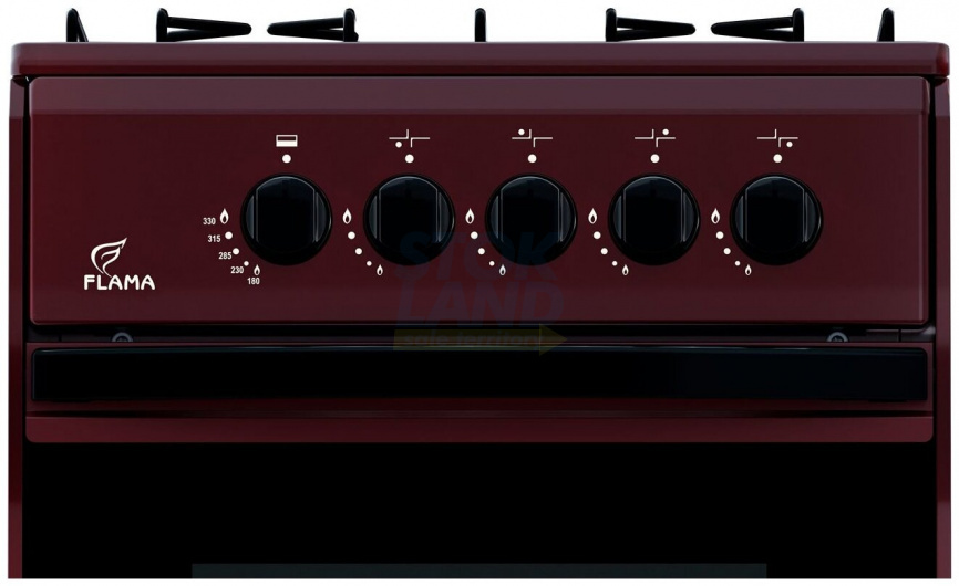 Газовая плита Flama RG 24019 B коричневый фото 2
