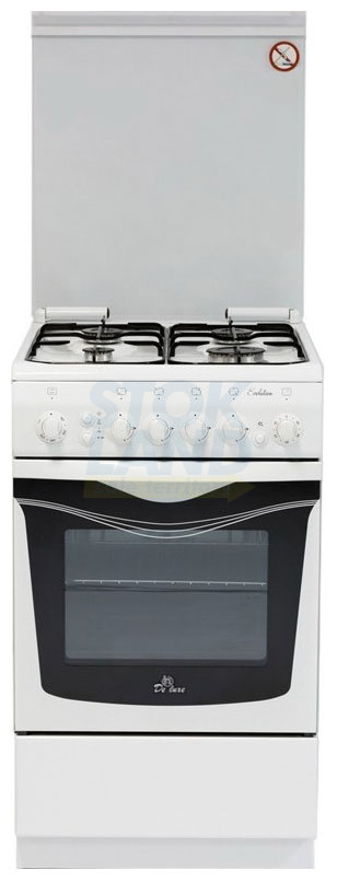 Газовая плита De luxe 506040.11 г (крышка) ЧР фото 1