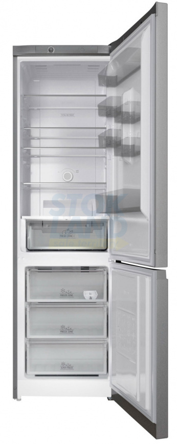 Двухкамерный холодильник Hotpoint HT 6200 S серебристый фото 2
