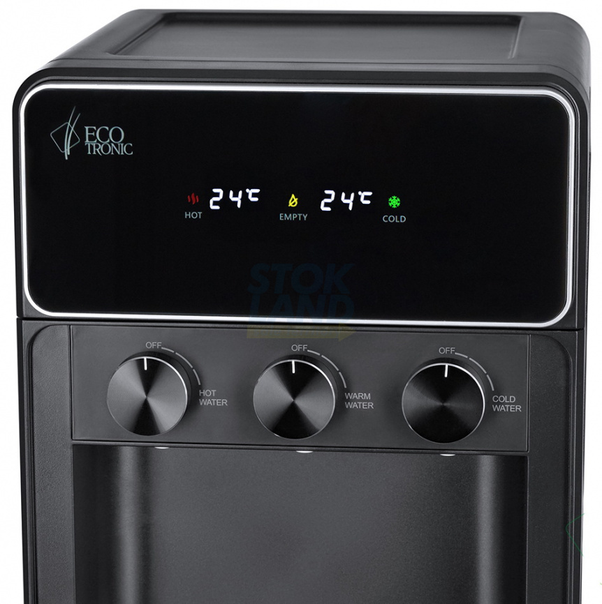Кулер для воды Ecotronic K42-LXEM black с нижней загрузкой (ETK12561) фото 8