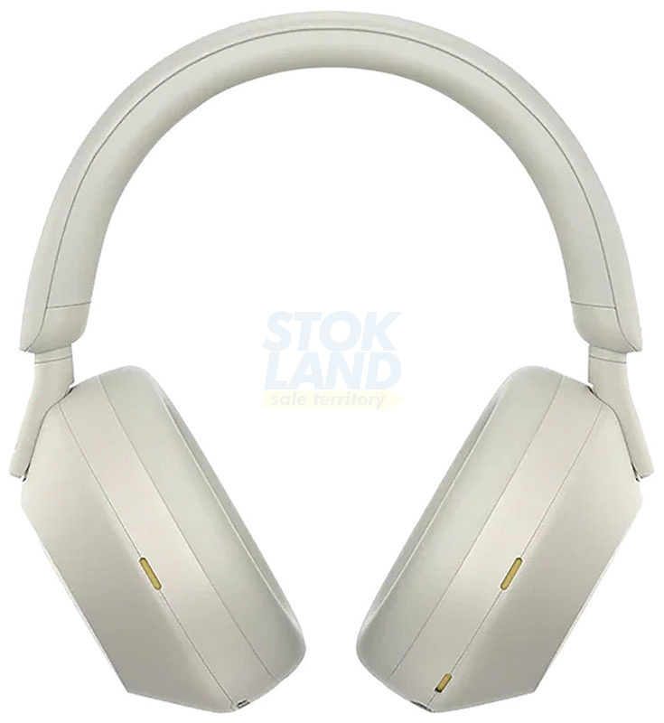 Беспроводные накладные наушники Sony WH-1000XM5 серебристый фото 1