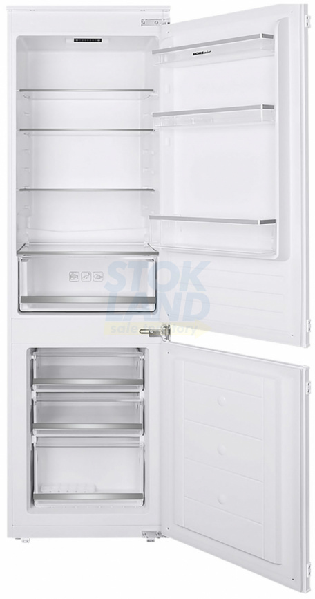Встраиваемый двухкамерный холодильник Homsair FB177SW Inverter фото 6