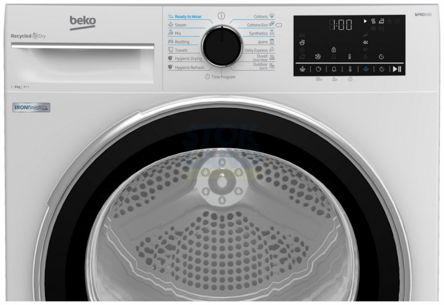 Сушильная машина с тепловым насосом Beko B5T69233 фото 4