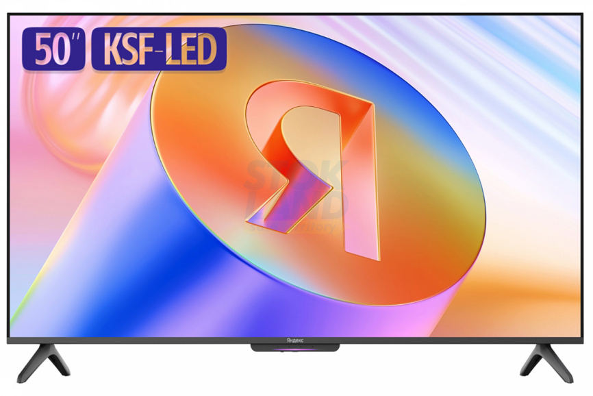 Телевизор Яндекс ТВ Станция Бейсик с Алисой на YaGPT, 50'', 4K UHD (YNDX-00075) фото 1