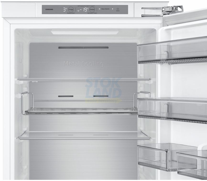 Встраиваемый двухкамерный холодильник Samsung BRB80F30ADF0EO фото 3