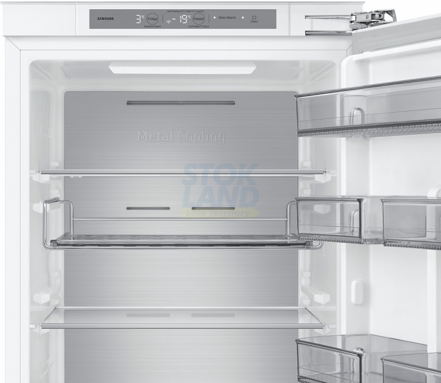 Встраиваемый двухкамерный холодильник Samsung BRB80F26ADF0EO фото 3