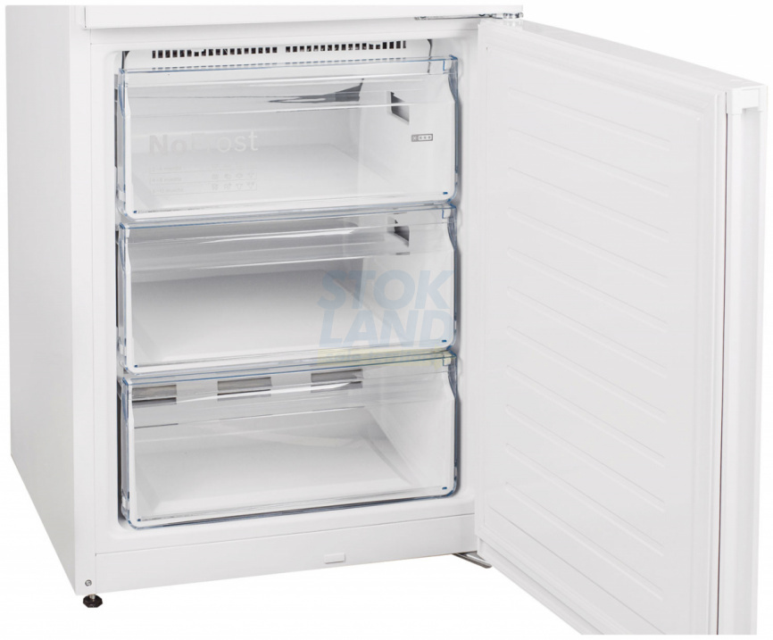 Двухкамерный холодильник Weissgauff CBN2WB1W2 фото 7