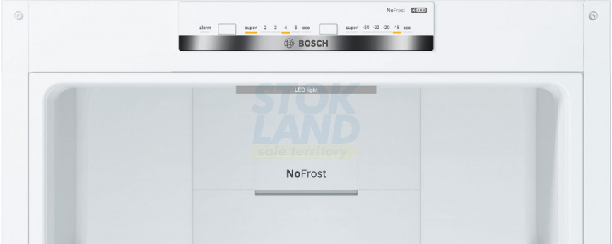 Двухкамерный холодильник Bosch KGN39UW30U фото 3
