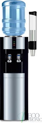 Кулер для воды Ecotronic Экочип V21-LWD black-silver, 12257 фото 1