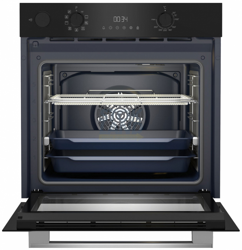 Электрический духовой шкаф Grundig GEBM12300BSA, черный фото 3