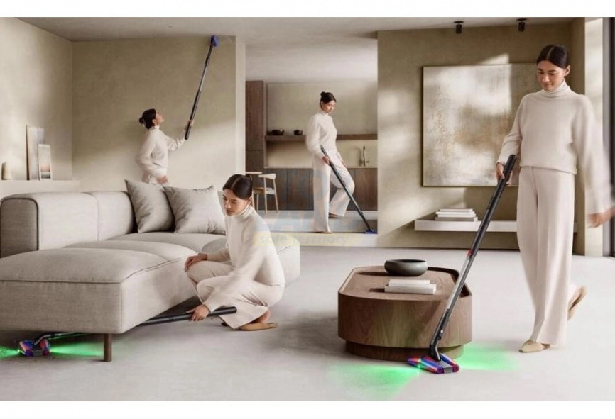 Пылесос вертикальный Dyson Pencil Vac Fluffycones, серый (492689-01) фото 6