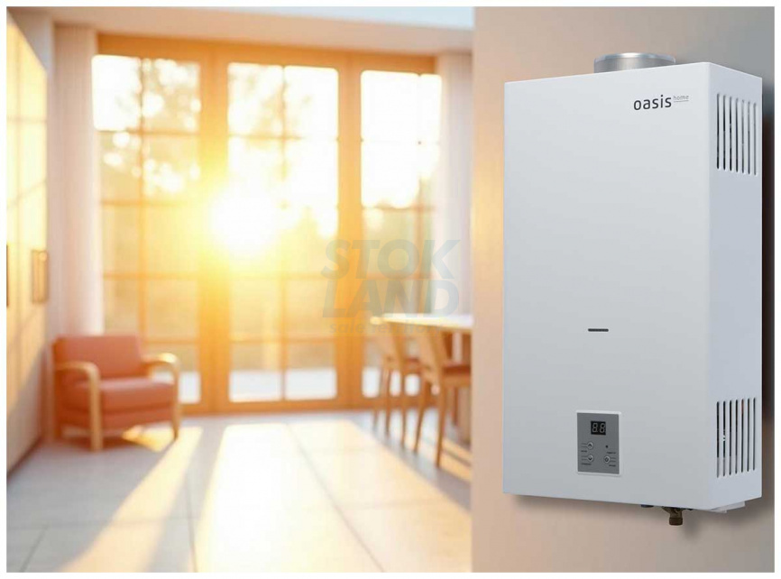 Газовый проточный водонагреватель Oasis Home MW-12 фото 7