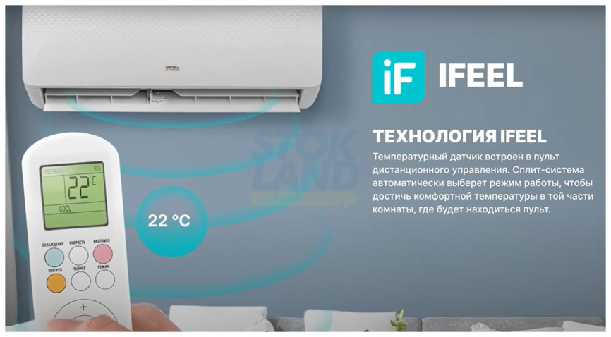 Кондиционер сплит-система Centek CT-65CDC09 инвертор фото 11