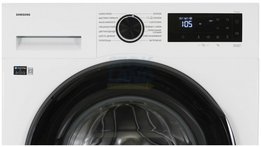 Стиральная машина Samsung WW90DG5U34AELP, белый фото 4