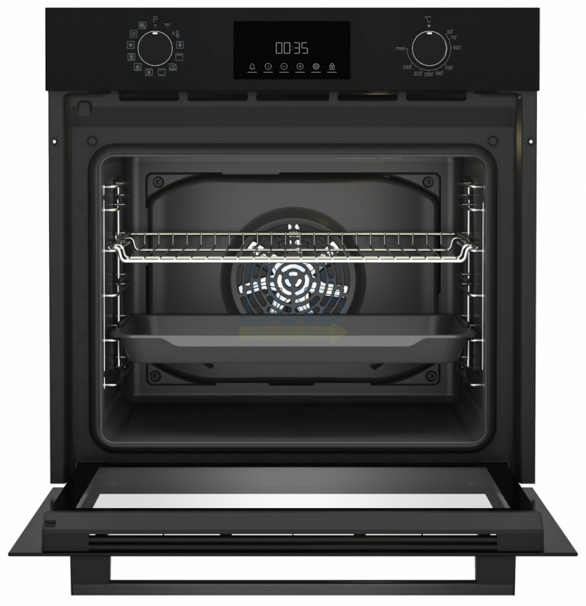Электрический духовой шкаф Indesit IBFTE 3844 J BL черный фото 4