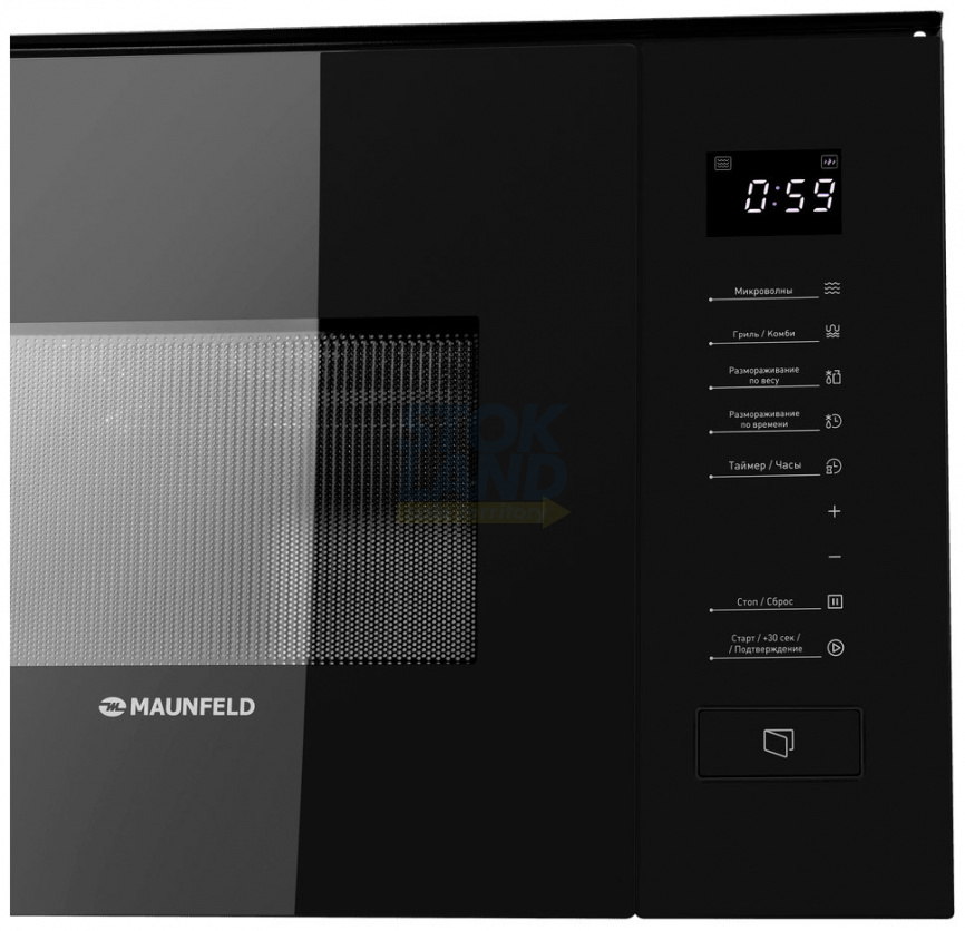 Встраиваемая микроволновая печь СВЧ Maunfeld MBMO820SGB09 фото 3