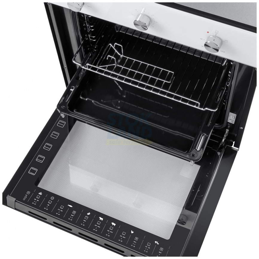 Газовый духовой шкаф Maunfeld EOGC604W Slim фото 5