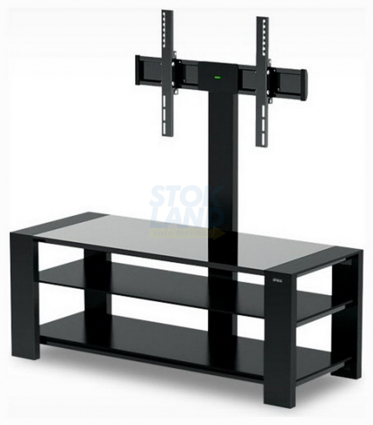 Стойка под телевизор Alteza Albero TV-32110 черное стекло фото 2