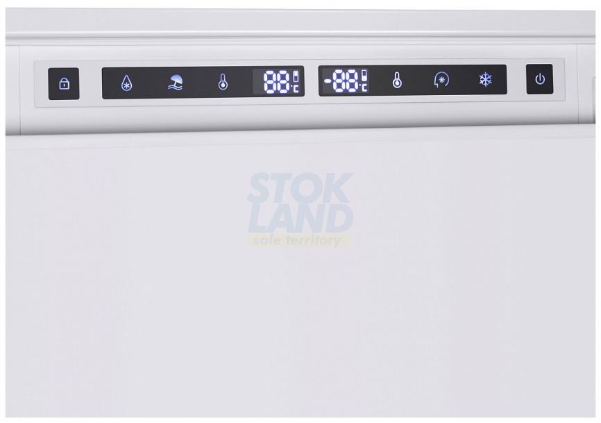Встраиваемый двухкамерный холодильник Homsair FB177NFFW Inverter фото 5