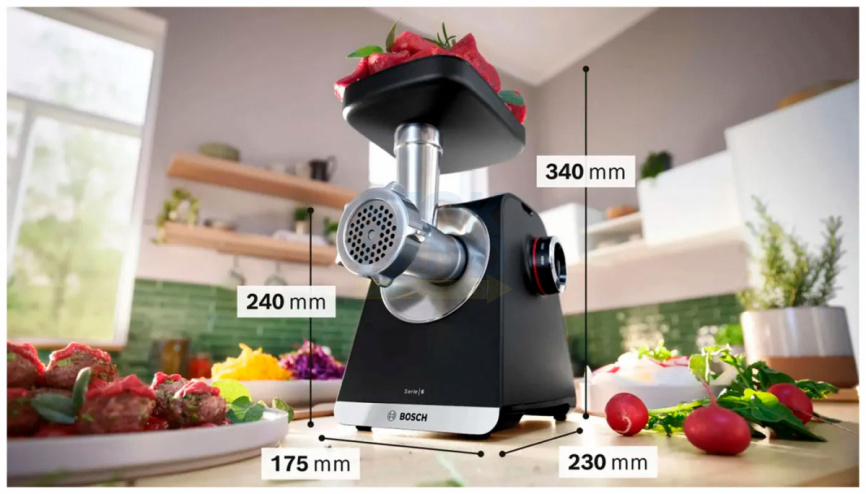 Мясорубка Bosch MFWS640B фото 10