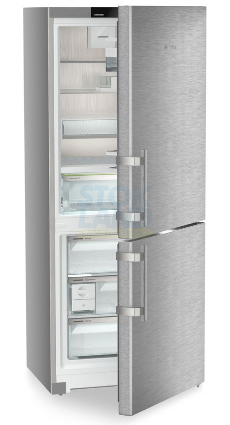 Двухкамерный холодильник Liebherr CBNsdc 765i-20 001 BioFresh NoFrost нержавеющая сталь фото 4