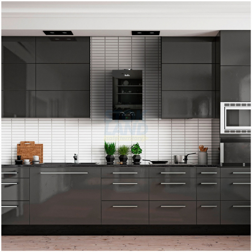 Колонка газовая Ballu GWH 10 Fiery Glass Carbon фото 14