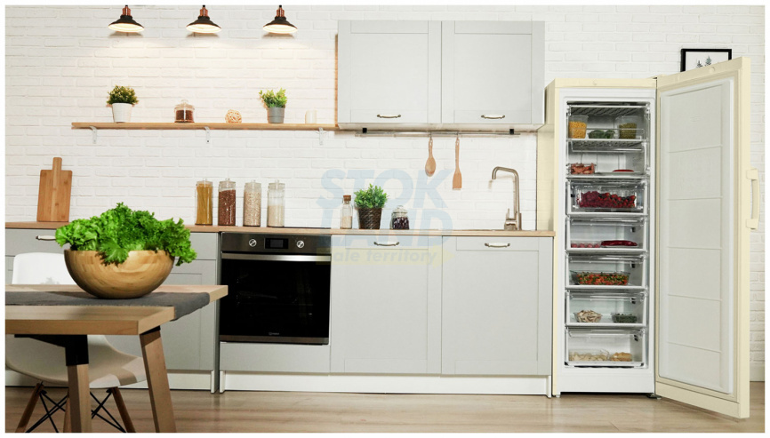 Морозильник Indesit DSZ 5175 E Бежевый фото 3