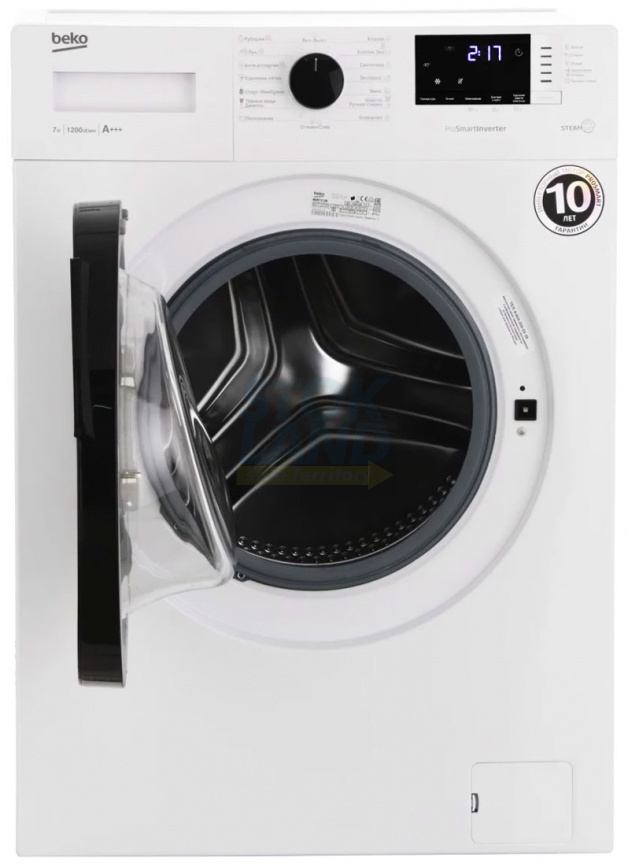 Стиральная машина Beko WSPE7612W фото 3