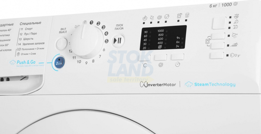 Стиральная машина Indesit BWSA 6109 WWV фото 6