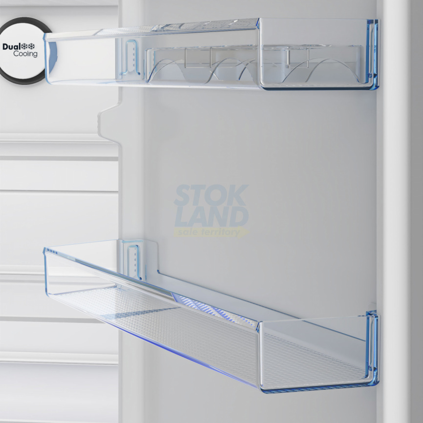 Двухкамерный холодильник Beko B3R0CNK362HW фото 7