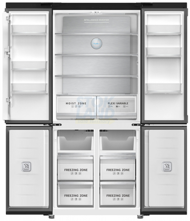 Многокамерный холодильник Tesler RCD-487BI GRAPHITE фото 2
