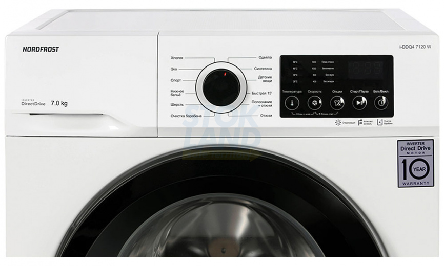 Стиральная машина NordFrost i-DDQ4 7120 W фото 6