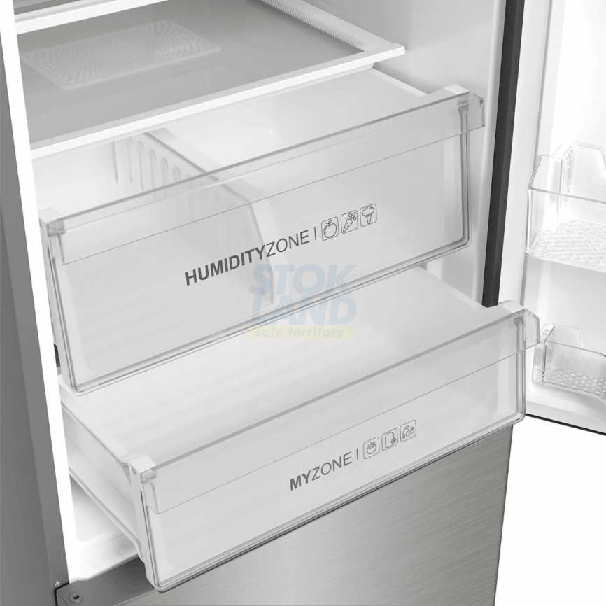 Двухкамерный холодильник Haier C4F637CFMRGU1 фото 8