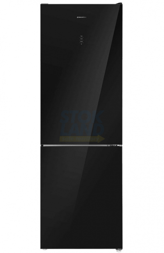 Двухкамерный холодильник Maunfeld MFF185NFB Inverter фото 1