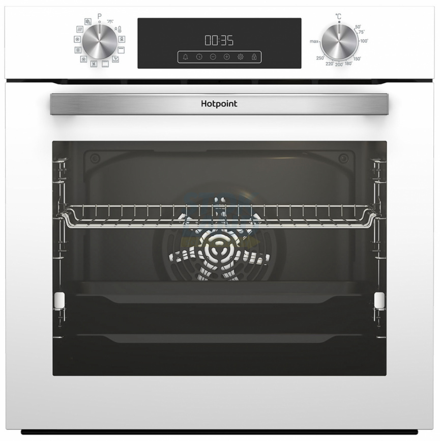 Электрический духовой шкаф Hotpoint HFE8 1221 H WH белый фото 1