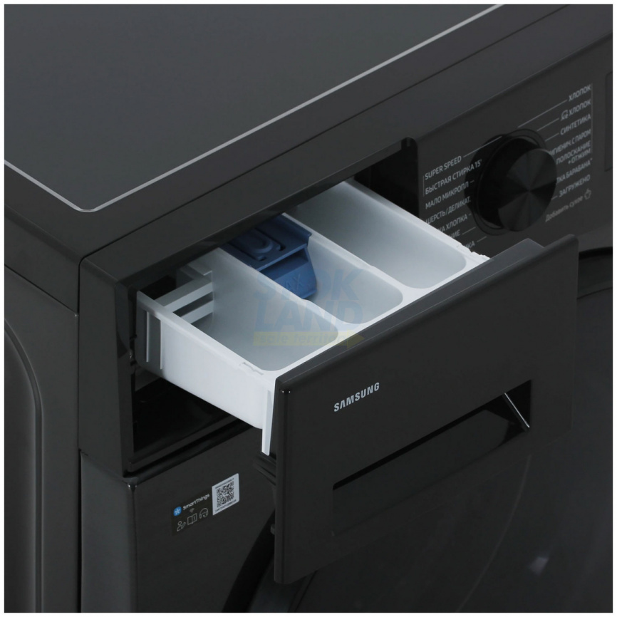 Стиральная машина с сушкой Samsung WD90DG5G34BBLP, черный фото 7