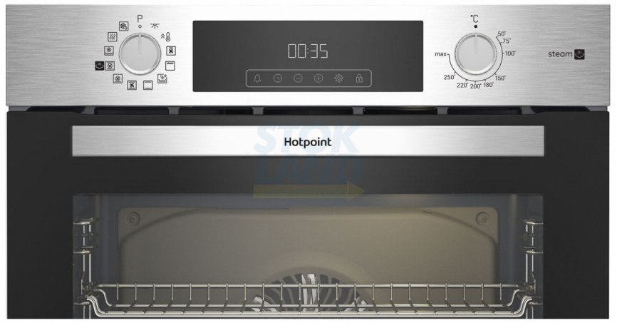 Электрический духовой шкаф Hotpoint HSTF 1231 JSAH IX фото 2