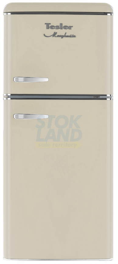 Двухкамерный холодильник Tesler RT-152 BEIGE фото 1